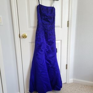 Unique Strapless Maxi Dress